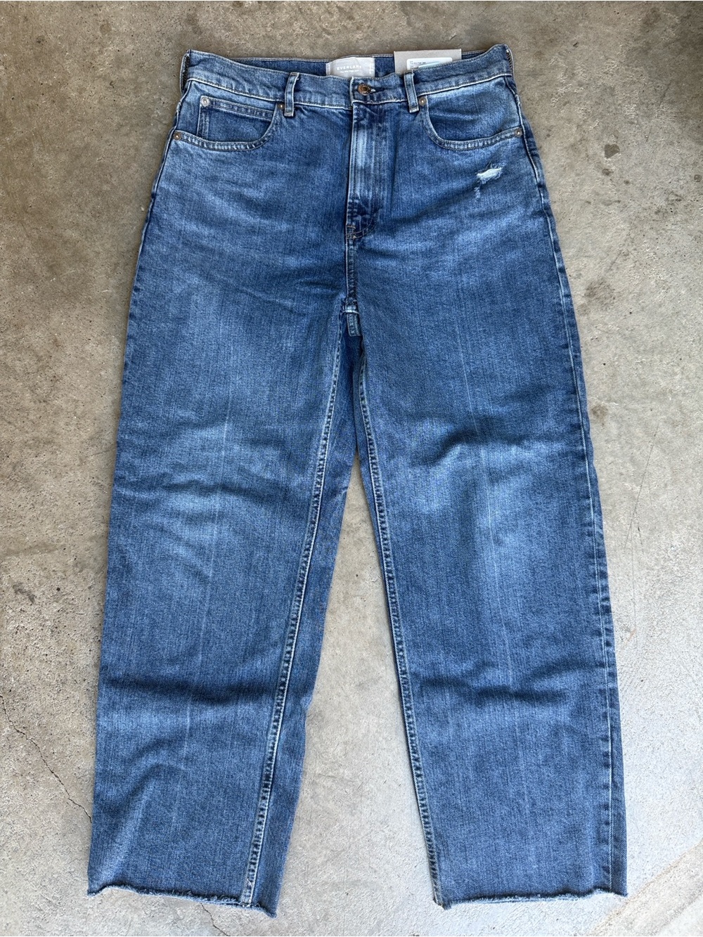 Everlane Women's Straight-Leg Jeans - Medium Blue Wash
